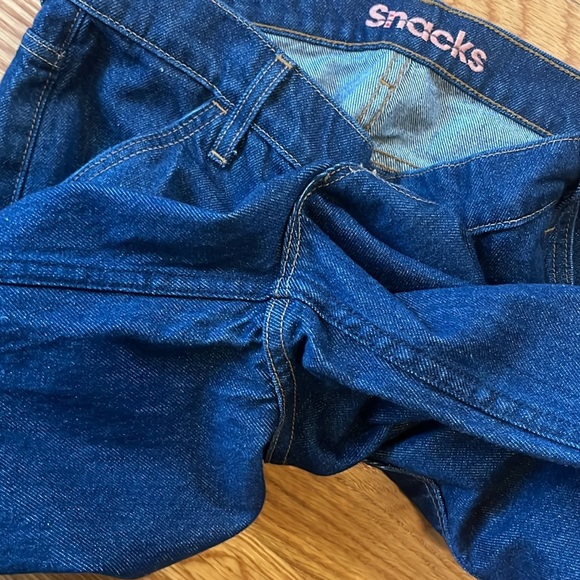 MOTHER Snacks High-Rise Utility Puddle Jeans Size 30 NWT - Picture 11 of 13